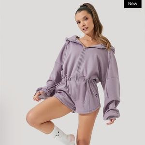 Cloud Romper - Dusty Mauve